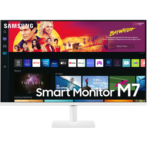SAMSUNG 32 Class M70B 4K UHD Smart Monitor with Streaming TV in Black-  LS32BM702UNXGO 