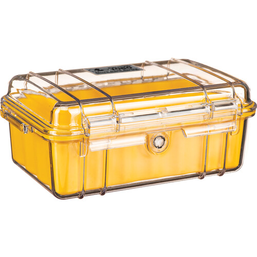 Pelican 1050 Micro Case (Clear & Yellow)