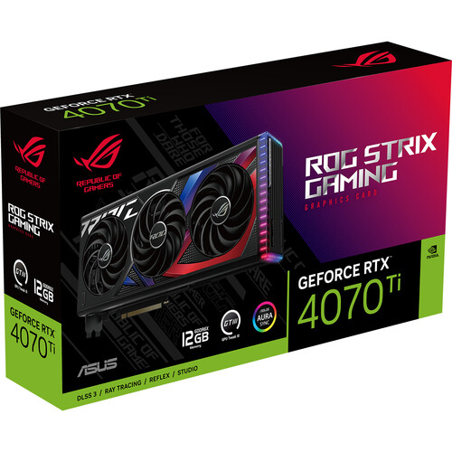 ASUS GeForce RTX 4070 Ti Republic ROG-STRIX-RTX4070TI-12G-GAMING