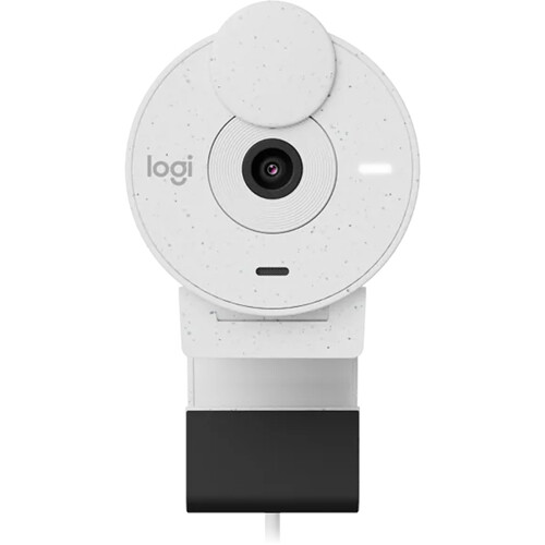 udvande snigmord Strømcelle Logitech Brio 300 1080p Full HD Webcam (White) 960-001441 B&H