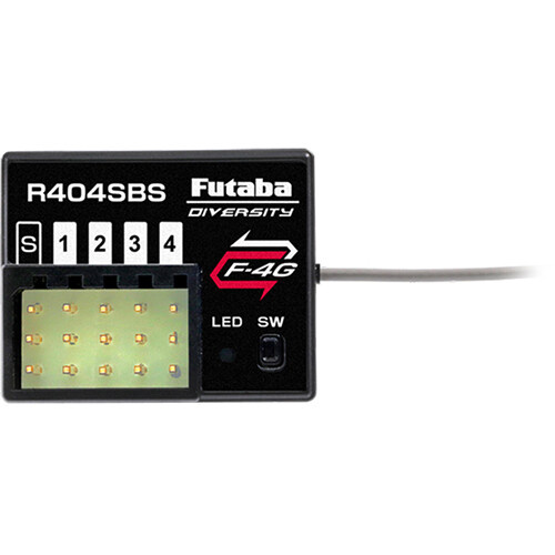 Futaba R404SBS- F-4G Telemetry Receiver