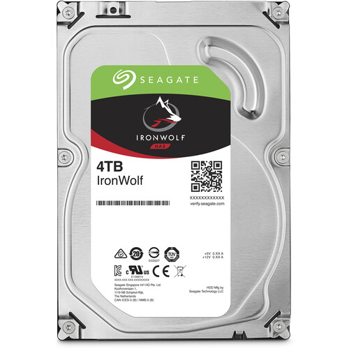 Disque dur interne Seagate Ironwolf ST4000VNA06 4 To Argent - Seagate