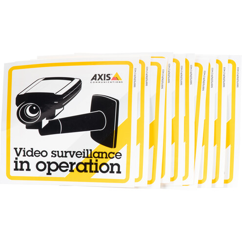 Sticker - Surveillance électronique Etiquette & Autocollant