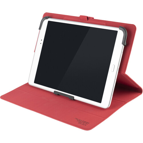 Tucano Facile Plus Universal Folio Stand for 10" Tablets (Red)