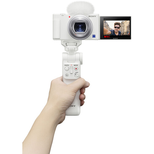 Sony GP-VPT2BT Wireless Shooting Grip (White) GPVPT2BT/W B&H