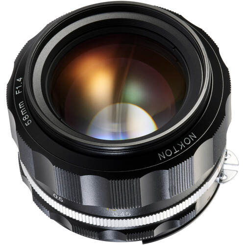 Voigtlander Nokton 58mm f/1.4 SL II S Lens (Black)