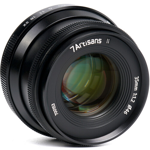 7artisans Photoelectric 35mm f/1.2 Mark II Lens for FUJIFILM X (Black)