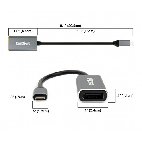 Adaptador USB C a DisplayPort 1.4 8K 4K - Adaptadores de vídeo USB-C