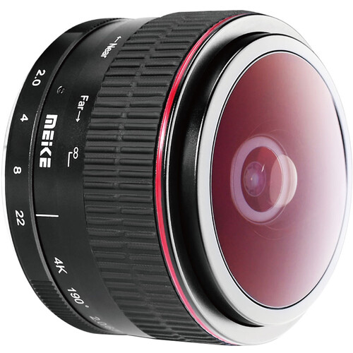 Meike MK-6.5mm f/2 Circular Fisheye Lens for Canon EF-M