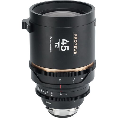 Venus Optics Laowa Proteus 2x Anamorphic 45 & 85mm T2 Lens Bundle (PL/EF,  Feet, Amber Flare)