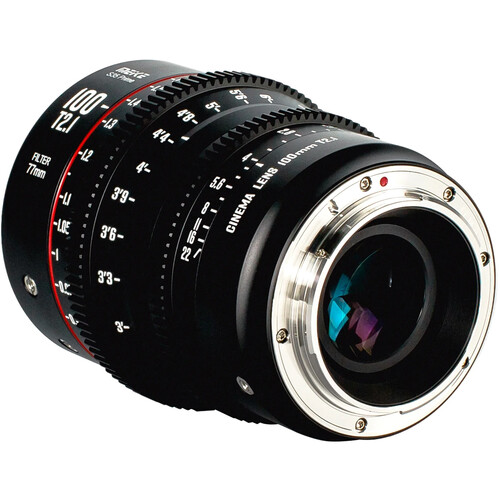 Meike 100mm T2.1 Super35 Cinema Prime Lens (PL Mount)