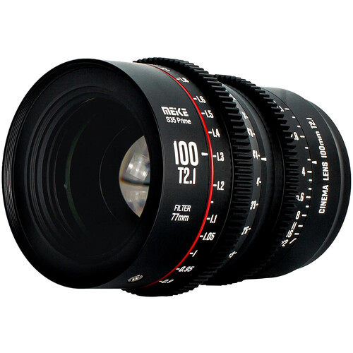 Meike 100mm T2.1 Super35 Cinema Prime Lens MK-100T21S35-PL B&H