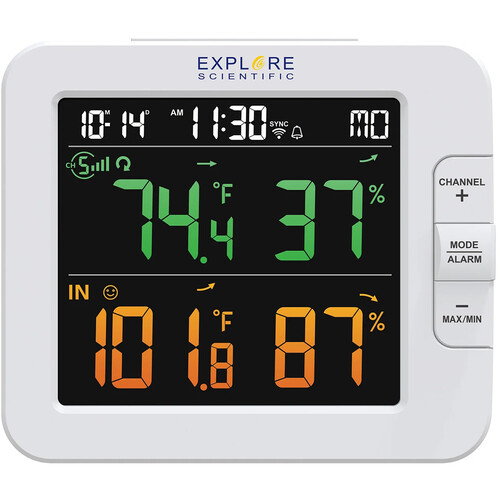 Explore Scientific Smart MultiChannel Weather Station With, 49 OFF