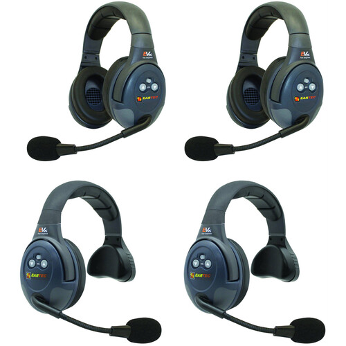 EVADE Single Wireless Headsets - Eartec Communication