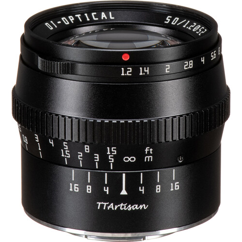 TTArtisan 50mm f/1.2 Lens for Micro Four Thirds (Black) A19B B&H