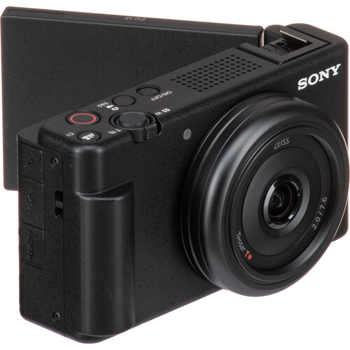 Voorganger Overweldigen nietig Sony ZV-1F Vlogging Camera (Black) ZV1F/B B&H Photo Video