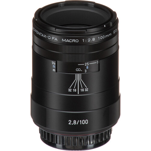 Pentax HD Pentax-D FA Macro 100mm f/2.8 ED AW (Black) 20320 B&H