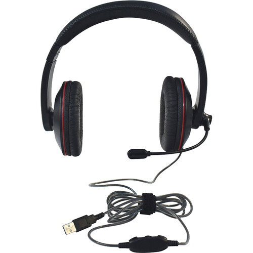 Califone 2021 Deluxe Stereo Headset (USB-A) 2021MUSB B&H Photo