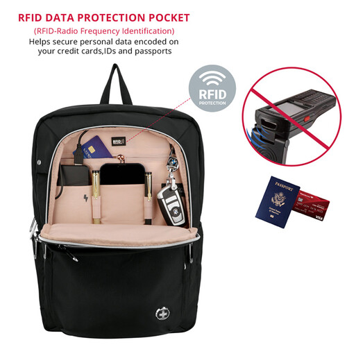 Swissdigital Katy Rose Backpack (Platinum Jewel)