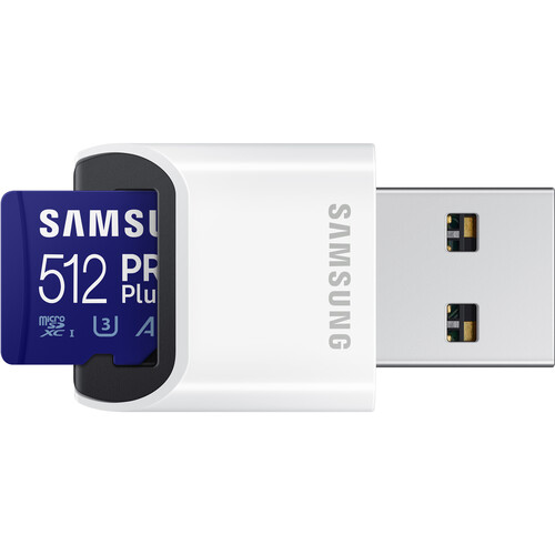 Samsung EVO Plus 512GB microSDXC UHS-I Memory Card with Adapter MB