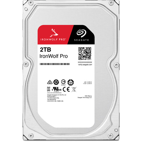 IronWolf 8TB SATA III 3.5 Internal NAS Hard Drive, 7200 RPM