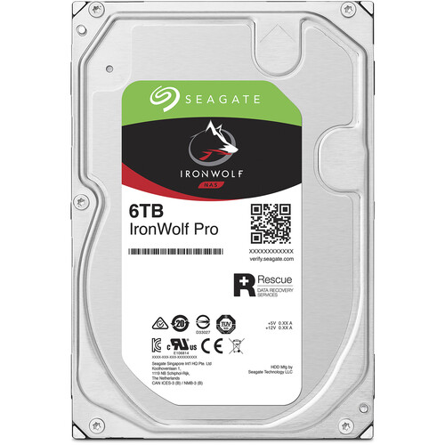 New Seagate IronWolf Pro 22TB HDD. User workload rates of up to
