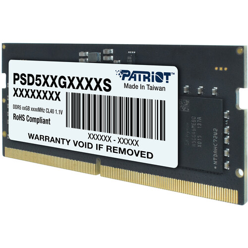 Patriot 32GB Signature Line DDR5 5600 MHz SO-DIMM RAM Module