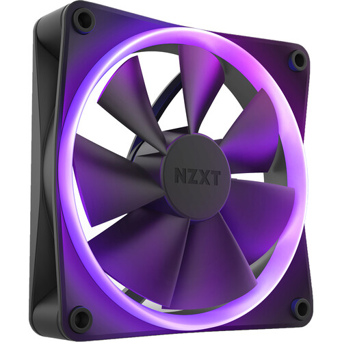 NZXT F120 RGB Core Fan 3-Pack with RGB Controller RF-C12TF-B1