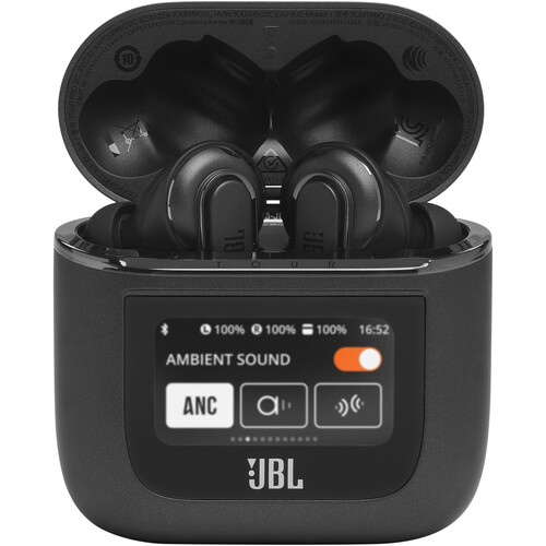 JBL Tour Pro 2 Noise-Canceling True Wireless In-Ear Earbuds with Smart Case  (Black)