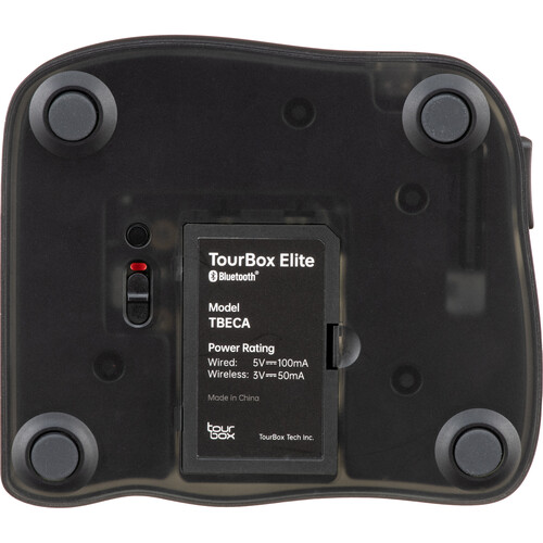 TourBox Elite Bluetooth Editing Console (Smoke-Black Translucent)