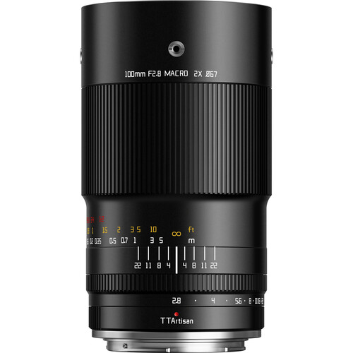 TTArtisan 100mm f/2.8 Tilt-Shift Macro Lens TS-F10028-B-X B&H