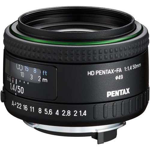 Pentax HD PENTAX-FA 50mm f/1.4 Lens 20790 B&H Photo Video
