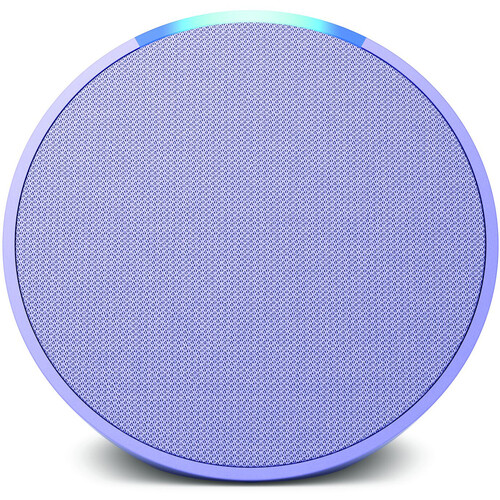 Amazon Echo Pop  Altavoz Inteligente  Bluetooth WiFi  Controlado Por Aplicacin  Lavender Bloom - AMAZON