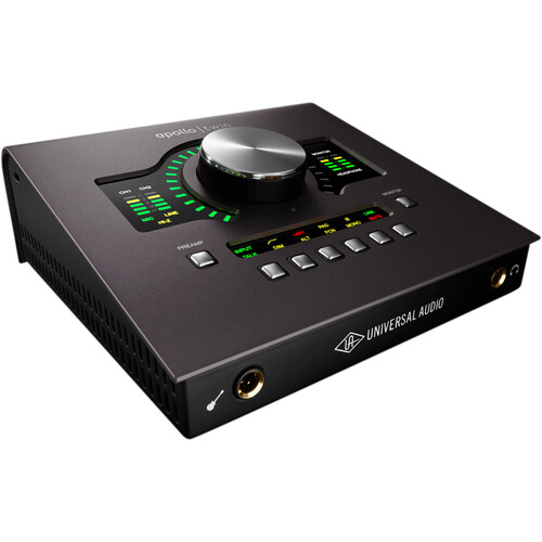 Universal Audio Apollo Twin MKII DUO Heritage Edition Desktop 10x6  Thunderbolt 2 Audio Interface with Real-Time UAD Processing