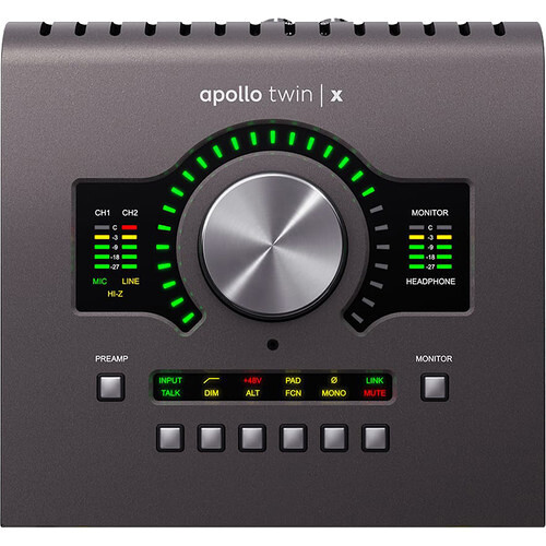 Universal Audio Apollo Twin X QUAD Heritage Edition Thunderbolt 3 Audio  Interface with UAD DSP