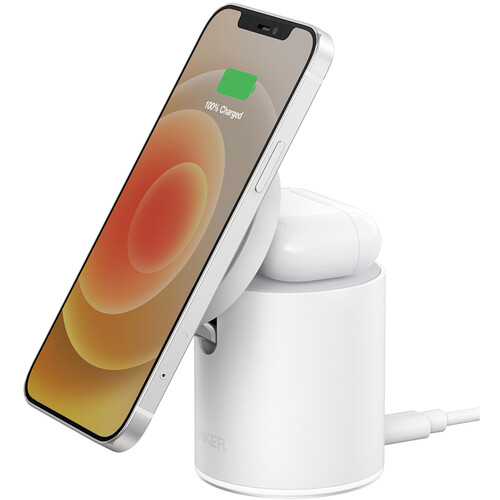 ANKER 623 MagGo 2-in-1 Magnetic Wireless Charger & B2568121-1