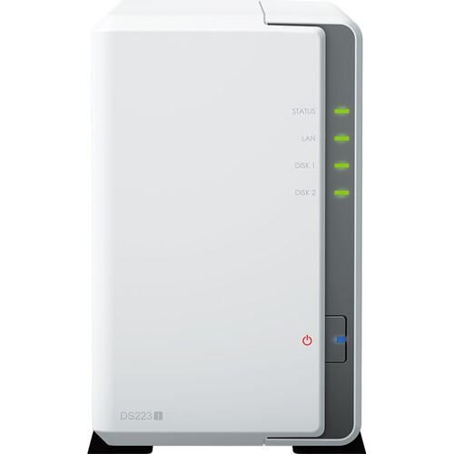 Synology DS223 2-Bay NAS, 2GB RAM, 32TB (2 x 16TB) of Synology Enterprise  Drives Fully Assembled and Tested By CustomTechSales 