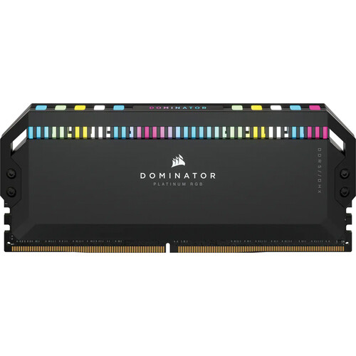 Corsair 32GB DOMINATOR PLATINUM RGB Desktop Memory Kit (2 x 16GB, Black)