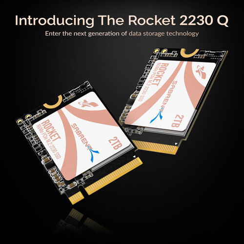 hvede Thorns Konsekvent Sabrent 2TB Rocket Q4 2230 NVMe PCIe 4.0 M.2 Internal