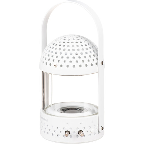 Transparent Portable Bluetooth Light Speaker (White)