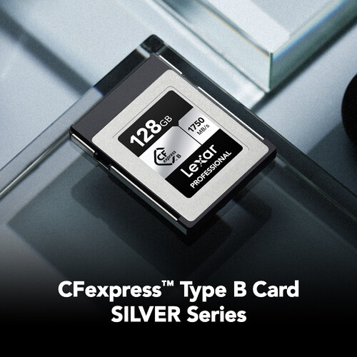 Lexar 128GB Professional CFexpress Type B Card LCXEXSL128G-RNENG