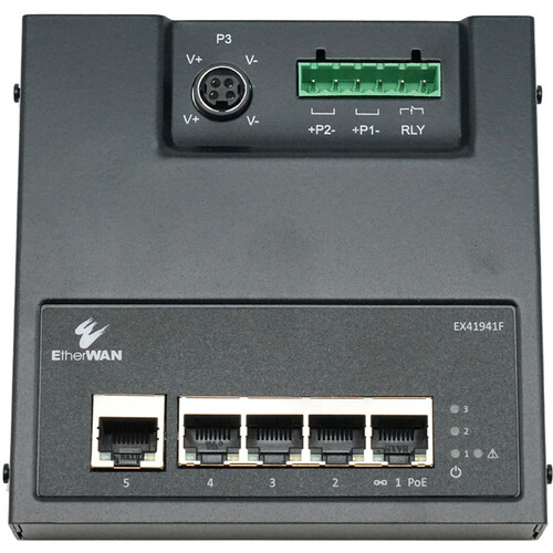 EtherWAN EX19162A Unmanaged 16-Port Gigabit PoE Ethernet