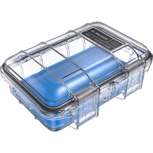 Pelican M40 Waterproof Hard Micro Case (Clear) M400-0270-100 B&H