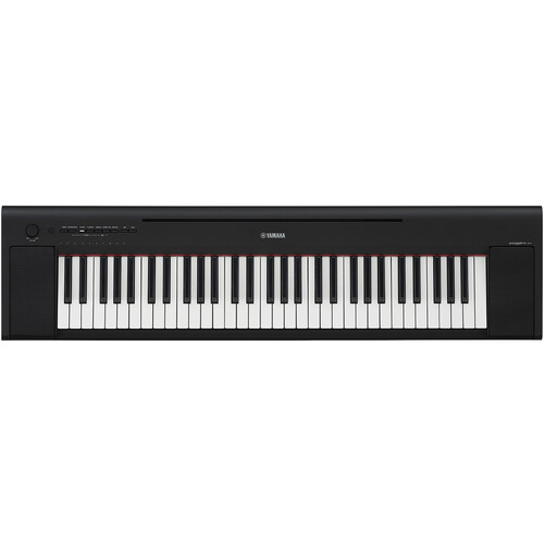 Yamaha NP-15 Piaggero 61 Key Digital Piano, Black - Absolute Music