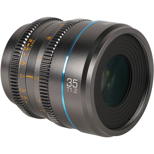 Sirui Night Walker 35mm T1.2 S35 Cine Lens (E-Mount, Gunmetal Gray)