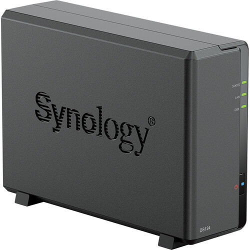 Synology DiskStation DS124 1-Bay NAS Enclosure DS124 B&H Photo