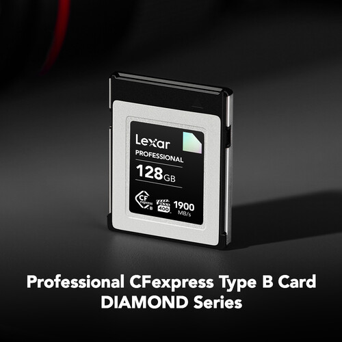 Lexar 128GB Professional CFexpress Type B Card DIAMOND Series