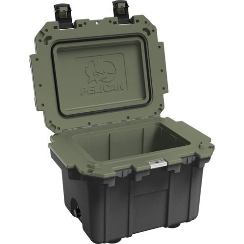 Pelican Elite Cooler - 20 qt Gunmetal/od Green