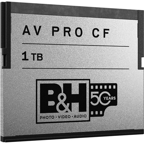 Angelbird 1TB AV Pro CF CFast 2.0 Memory Card (Special 50th Anniversary  Edition)