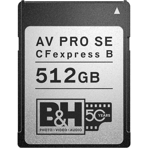 Angelbird 512GB AV PRO CFexpress 2.0 Type B SE AVP512CFXBSE-50